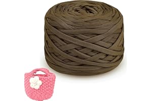 SDNAM Trapillo para Crochet 285gx1/2/4 Hilo Para Tejer a Crochet Hilo Macrame, Cinta Hilo Trapillo Cuerda Macrame para Tejer Cestas de Ganchillo, Bolsos, Colgante de Pared, Mantas (Color : 30@, Size : 100