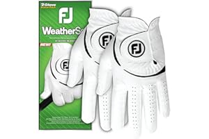 Footjoy Weathersof-Guantes de Golf para Hombre (2 Unidades)