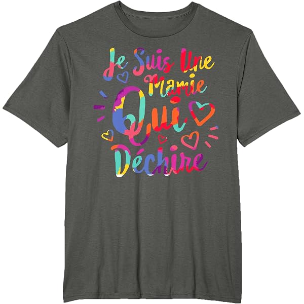 T-shirt Personnalisé "Grand-mère Me Laisse" - Style, Taille Et Couleur Au Choix, Neuf Sans étiquettes