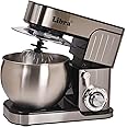 Libra Premium Stand mixer For Baking| 1300 Watts Dough Maker With Stainless steel Outer Shell| 6 Liter SS Bowl | 4 Safety Features | Metal Gears & Planetary Rotation