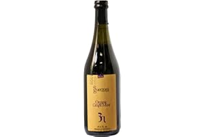 Mosto d’uva GUERZONI – Confezione da 3 bottiglie da 750 ml – Puro Succo di frutta - 100% Analcolico – Biologico, Biodinamico (Demeter), Vegano, Vegetariano, Senza OGM