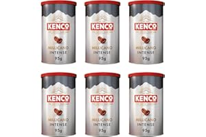 Kenco Millicano Intense Instant Coffee 95g (Pack of 6 Tins, Total 570g)