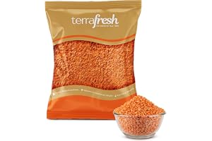 Terrafresh Premium Masoor Dal (Split Red Lentils), 500gm