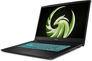 MSI Bravo 17 D7VF-070XES - Ordenador portátil Gaming 17.3' QHD, 240Hz (AMD Ryzen 7 7735HS, RTX 4060-8GB, 32GB RAM, 1TB SSD, Sin Sistema Operativo) Black, Teclado QWERTY Español