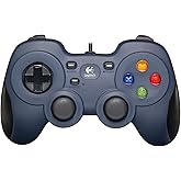 Logitech F310 Kablolu Gamepad, &Ouml;zel 4 D&uuml;ğmeli Hassas D-Pad, 1,8 m Kablo Uzunluğu, Lacivert