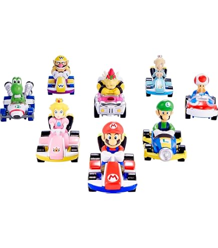 Hot Wheels Mario Kart – Voiture Tanooki Mario 1/64 – Métal – Personnage Iconique Pour Circuit