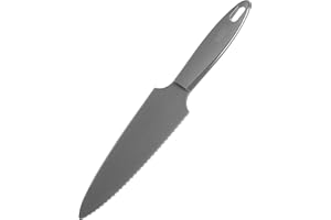 RBV BIRKMANN Birkmann 1010741610 Coltello per Torta, Easy Baking, 30 cm, Plastica, Grigio, 5 x 3 x 2 cm
