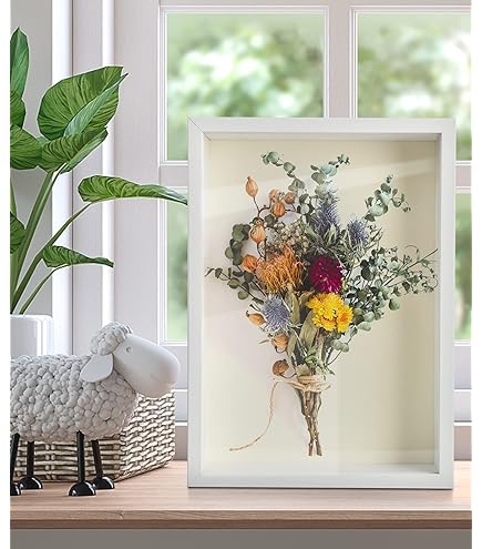 BD ART 50 x 50 cm grote box 3D-objectlijst fotolijst met passe-partout