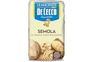 De Cecco - FARINE SEMOULE DE BLE DUR 1KG - Produit artisanal italien - Produit artisanal italien