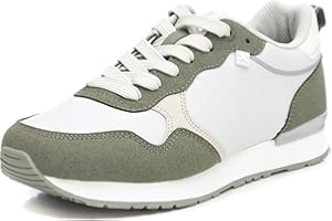 XTI - Zapatilla Cierre de cordón para Mujer, Color: Blanco, Talla: 37