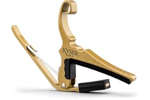 Kyser Quick-Change Capo for 6-string acoustic guitars, Gold, KG6G