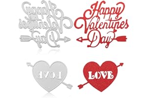 IMSHHWCS Dies for Card Making,Cutting Dies for Card Making,Cutting Dies,Craft Dies,Heart Stencils,DIY Cutting Making Embossing for Scrapbooking Cutting Dies& Card Make,Metal Die Cutting Valentine