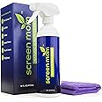 Screen Cleaner Kit - Best LED & LCD TV, Computer Monitor, Laptop iPad Screens – Contains Over 1,572 Sprays in Each Large 16 O