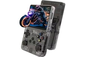 GAME MATRIX R36S Retro Handheld Video Game Console – up to 512GB, 100K Classic Games, Dual RAM Chips, 3.5" HD Screen, Linux OS, Fast Dispatch, QC Verified