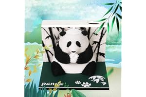 FENGQ Notatnik 3D, notatnik 3D, uchwyt na długopisy na biurko 2024, kalendarz na biurko 2024, kalendarz artystyczny 3D, kreatywna rzeźba papierowa, rękodzieło, prezent (kalendarz 2024),