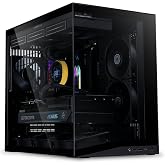 Lian Li O11 Dynamic Mini V2 Flow Bilgisayar Kasası Siyah | Kompakt ATX Orta Boy Kasa, İki B&ouml;lmeli Tasarım, Temperli Cam ve Mo
