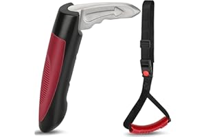 Milifox 2 Pcs Autoassistent Support Griff - Verstellbarer Sicherheitsgriff,Tragbarer Multifunktionsgriff für äLtere Menschen,Behinderte,TüRverriegelungsgriff Zum Ein- Und Aussteigen Aus Dem Auto,Rosa