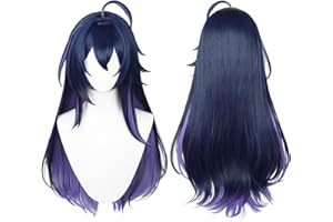 UTIEHD Peruka cosplayowa postaci Honkai Star Rail na eventy cosplayowe, wystawy anime, imprezy i Halloween (Seele)