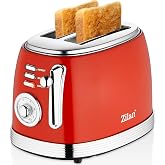 ZLN7040 retro toaster of the 60s 2 slices stainless steel | double slot toaster | 6 stages
