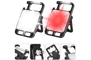 Lsnisni Mini LED Lampe Travail Portable 2 Pièces, 1000 Lumens Lampe Poche Porte-clés Rechargeable USBC, Décapsuleur et Aimant, 4 Modes Lampe Étanche pour Réparation Camping Urgence