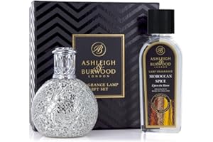 ASHLEIGH & BURWOOD | Twinkle Star Gift Set | Hand Crafted Twinkle Star Lamp & Moroccan Spice Fragrance 250ml