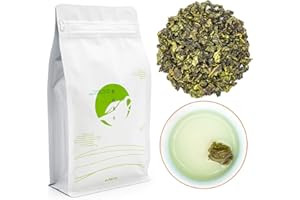 ORIARMCHA Oriarm 500g / 17.64oz Chinese Tie Guan Yin Oolong Tea Loose Leaf - Anxi Tieguanyin Fujian Tikuanyin Wulong Green Tea Leaves - Iron Goddess of Mercy - Naturally High Mountain Grown