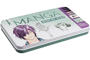 TOPP 18437 Set Matite, Manga, Scatola Design, Multicolore