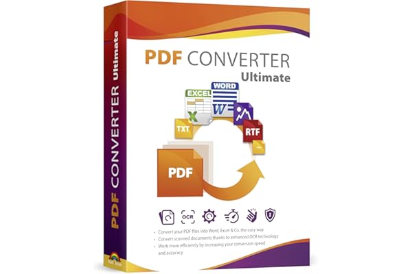 PDF Converter Ultimate - Convert PDF files into Word, Excel, PowerPoint and others - PDF converter software with OCR recognition compatible with Windows 11 / 10 / 8.1 / 8 / 7