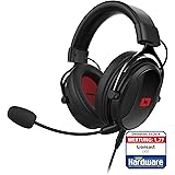 Lioncast LX55 Gaming Headset with Microphone for Playstation 5 / PS5 / PS4 / Switch / PC, Brachial Stereo Sound, HiFi Sound Q