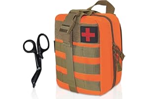 Krisvie Erste Hilfe Tasche,leer molle tactical edc ifak pouch Geeignet für Outdoor, first aid gürtel bag,Camping Gadgets set,epa einsatztasche, Reiseapotheke, Motorrad