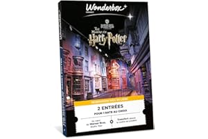 TICK&BOX Ticketbox - Harry Potter Studio - Visite en Duo - Coffret Cadeau - Idée Cadeau Divertissement