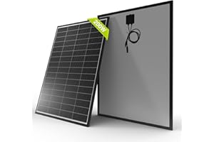 Newpowa 9BB Cell 200W Solarmodul Monocrystalline 200 Watt 12V Solar Panel High Efficiency Mono Module RV Marine Boat Off Grid