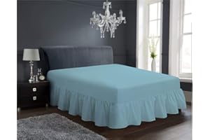 Olivia Rocco, mantovana giroletto in policotone, facile da lavare, Cotone, Duckegg, Singolo