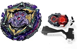Hozuumo Battling Tops Turbo Starter Set, 4D Metall Fusion Kampfkreisel, Arena Spinning Tops mit Launcher, Geschenk-Sets für Kinder,1-37