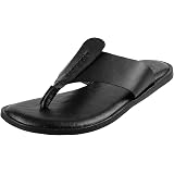 Buy Mochi Mens Synthetic Black Chappals 