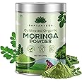 Saptamveda Organic Cultivated Elite Moringa Drumstick Powder 200g Tin | Superfood for Immunity, Skin & Hair Care | Herbal Supplement