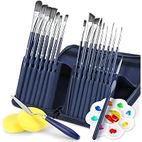 Larrel 6 Stück Pinselset, Nylonpinselset Acrylpins Produktbild-Vorschau 13