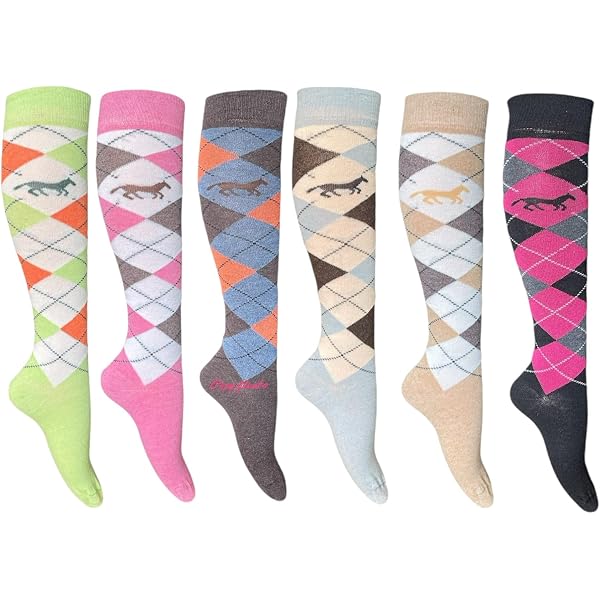 Calze Lunghe Al Ginocchio In Misto Lana Per Donna, Design Nordico Fair-Isle, Calde E Morbide Per Equitazione E Stivali, Taglia 36-40 (1 Paio, Colori Casuali)