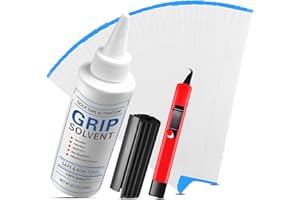 AXKAL Golf Grip Kits for Regripping Golf Clubs, Professional Quality Including Grip Solvent Golf Grip 15 Strips Tape Hook Blade Rubber Vise Clamp And Tape Remover Tool