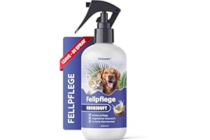 Vetasan Fellpflege Hunde & Katzen 250ml Entfilzungsspray I Langhaar Fell Spray Anti Filz zum Verfilzungen entfernen I Hundeparfüm/Hund Deo gegen Geruch