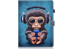 WDSUN - Funda para Tablet de 9 a 10,5 Pulgadas, Funda Protectora para YOTOPT 10,1", Huawei MediaPad T3 T5 10, Samsung Tab A 10.1/Tab E 9.6, ASUS ZenPad 10, Lenovo TB-X103F, Mono