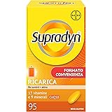 Supradyn Ricarica Multivitaminico Completo Vitamine e Minerali per Adulti, Integratore Vitamine A, B, C, D3, E, K, Magnesio, 