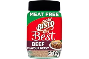 Bisto Best Meat Free Beef Flavour Gravy, Vegan Friendly, 230 g Jar (Pack of 1)