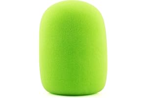LEFXMOPHY Pop Filter for Rode Podmic Procaster Podcaster NT1 NT1-A NT2-A NT-USB K2 NT1000 NT2000 Windscreen Replacement Foam Cover Pod Mic WS2 Green Microphone Wind Screen Muffler