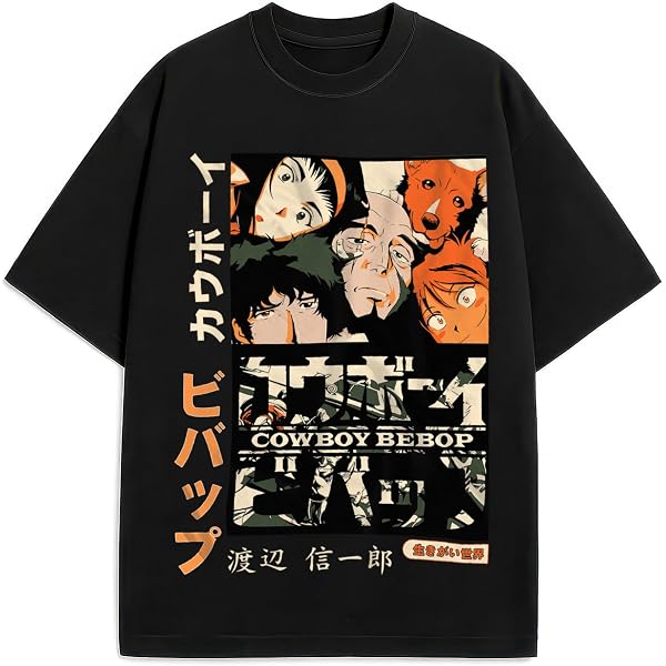 Buy Hannya store Cowboy Bebop II Spike Spiegel Oversized T-Shirt