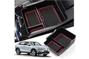 Ruiya per H onda HR-V HRV 2022 2023 2024 Console Centrale Portaoggetti, Organizer da Braccioli per Console HRV 2024 Accessori Centrale Consolle Braccioli Vano Contenitore Portaoggetti