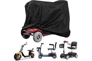 KMDZDZGS Pokrowiec na skuter, pokrowiec na skuter, pokrowiec na motocykl, plandeka do przechowywania skuterów, uniwersalna wodoodporna osłona na motorower, ochrona przed deszczem na zewnątrz, ochrona przed