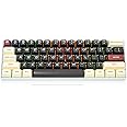 Mosptnspg Rome ASA Custom keycaps ，150 Keys Double-Shot Key Cap Set for Cherry/Gateron MX switches 60 Percent / 64/61 Gaming Mechanical Keyboard