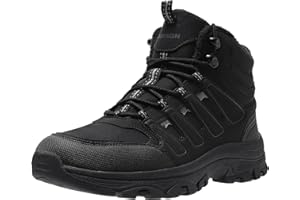 Littleplum Winterschuhe Herren Winterstiefel Wanderschuhe Trekking Warm Gefüttert rutschfest Schneestiefel für Outdoor