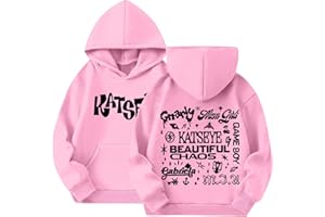 BCFSITNBH Hoodies for Girls KATSEYE Sweatshirt Katseye Merch Kids Hoodie Long Sleeve Graphic Pullover Streetwear Fashion Y2k Sweatshirts for Fans